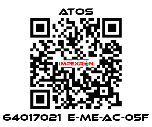 64017021  E-ME-AC-05F Atos