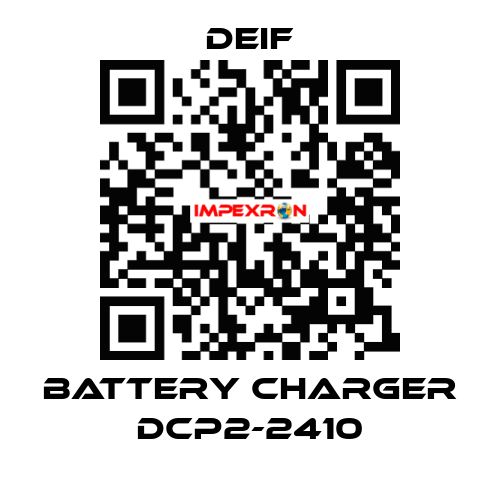 BATTERY CHARGER DCP2-2410 Deif