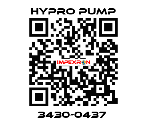 3430-0437  Hypro Pump