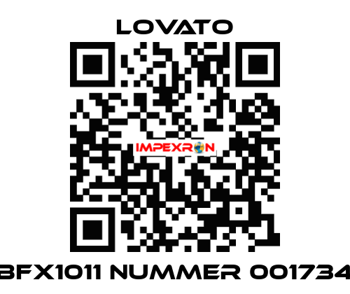 BFX1011 NUMMER 001734 Lovato