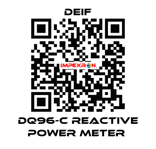 DQ96-C REACTIVE POWER METER  Deif