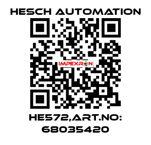 HE572,ART.NO: 68035420 Hesch Automation