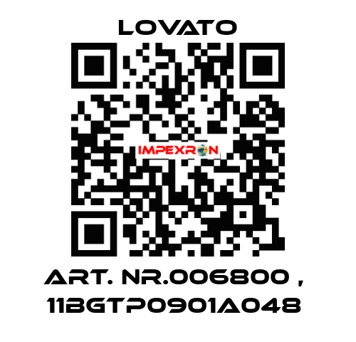 Art. Nr.006800 ,  11BGTP0901A048  Lovato