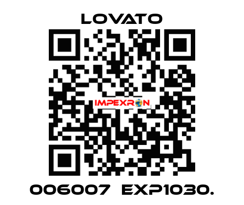 006007  EXP1030. Lovato