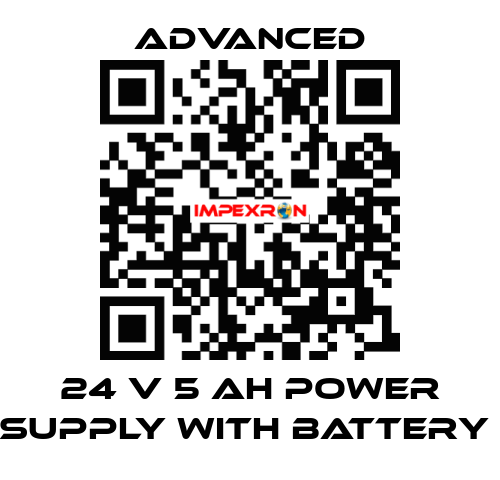 24 V 5 Ah Power Supply with Battery  Advanced