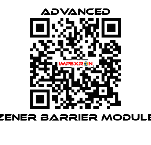 Zener Barrier Module  Advanced