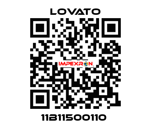 11B11500110  Lovato