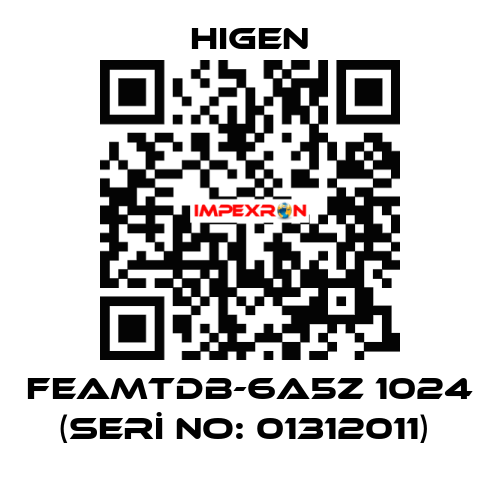 FEAMTDB-6A5Z 1024 (SERİ NO: 01312011)  Higen