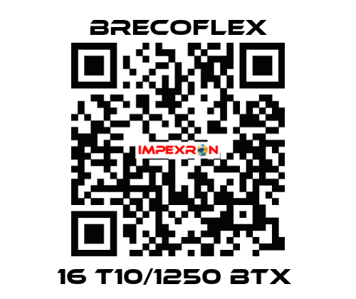 16 T10/1250 BTX  Brecoflex