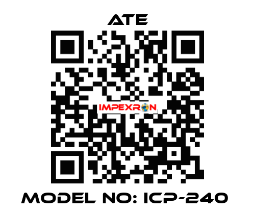 Model NO: ICP-240  Ate