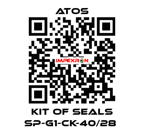 Kit of seals SP-G1-CK-40/28  Atos