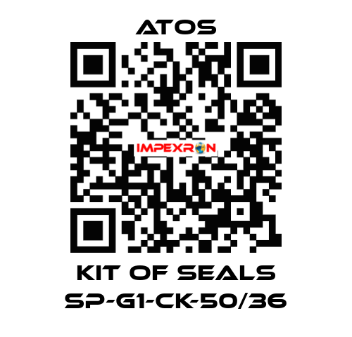 Kit of seals SP-G1-CK-50/36 Atos