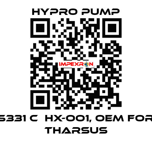 5331 C  HX-OO1, OEM for Tharsus Hypro Pump