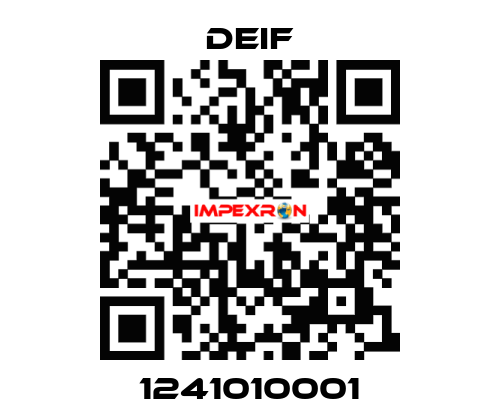 1241010001 Deif