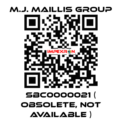 SBC0000021 ( obsolete, not available ) M.J. MAILLIS GROUP