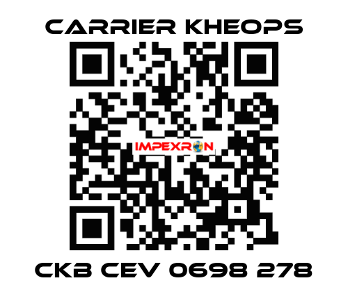 CKB CEV 0698 278 Carrier Kheops