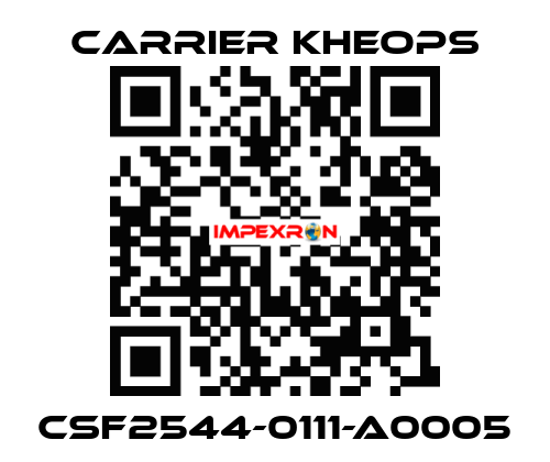 CSF2544-0111-A0005 Carrier Kheops