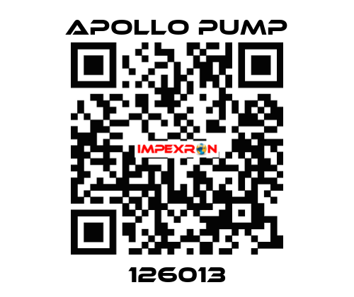 126013 Apollo pump