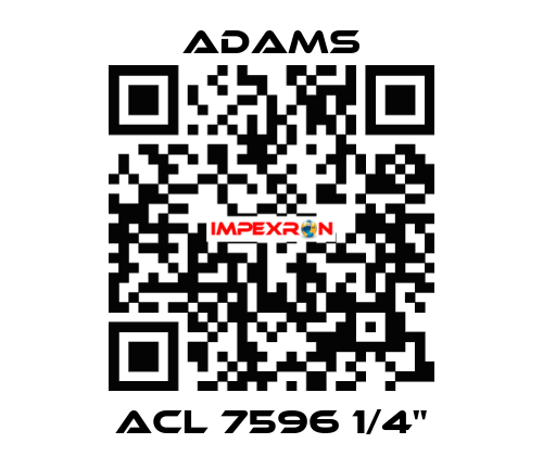 ACL 7596 1/4" ADAMS