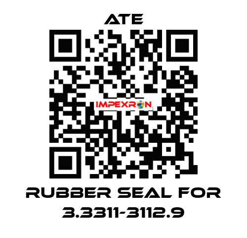 rubber seal for 3.3311-3112.9 Ate