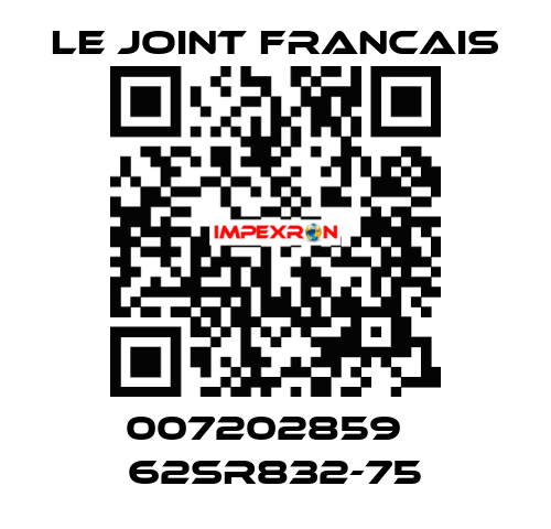 007202859   62SR832-75 LE JOINT FRANCAIS