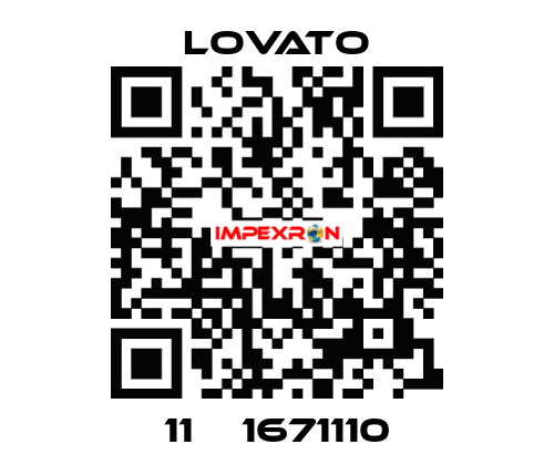 11ВА1671110 Lovato