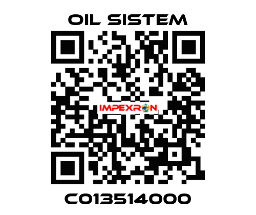 C013514000 Oil Sistem