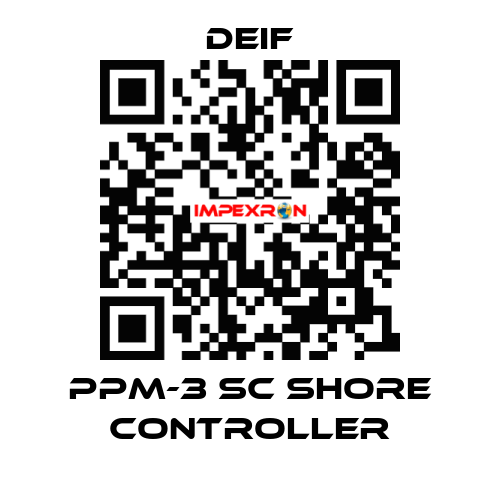 PPM-3 SC shore controller Deif