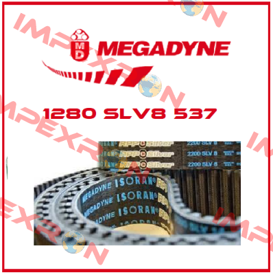 1280 SLV8 537  (63PLUS81280W) Megadyne