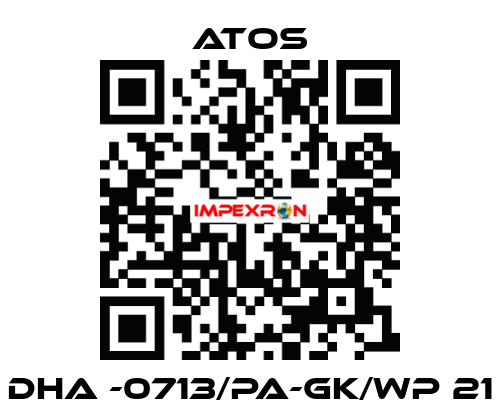 DHA -0713/PA-GK/WP 21 Atos