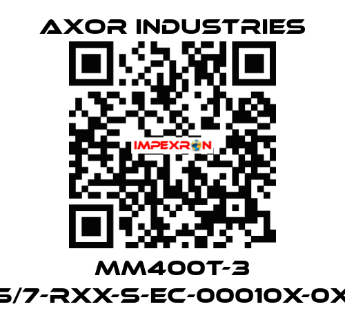 MM400T-3 5/7-RXX-S-EC-00010X-0X Axor Industries