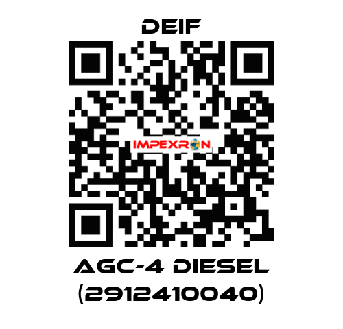 AGC-4 Diesel (2912410040) Deif