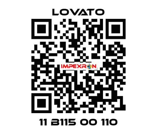 11 B115 00 110 Lovato