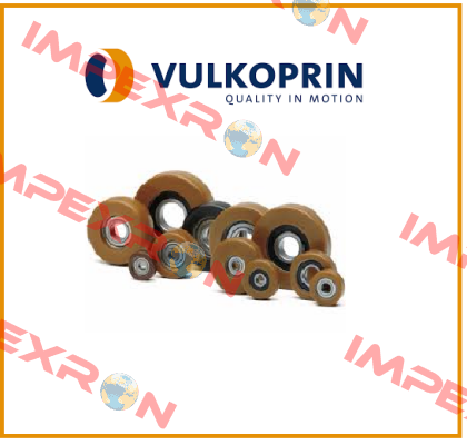 VK.SP 140/65/6204/320/2RS/NUT Vulkoprin