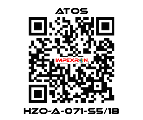 HZO-A-071-S5/18 Atos