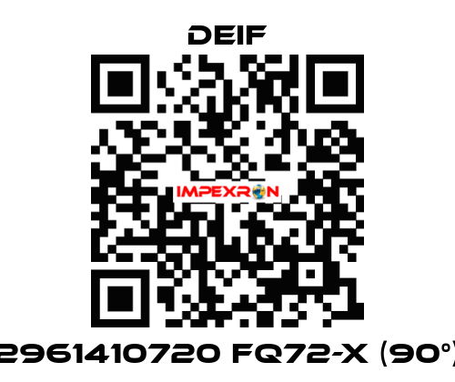 2961410720 FQ72-x (90°) Deif