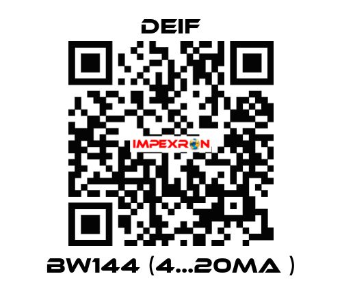 BW144 (4...20mA ) Deif