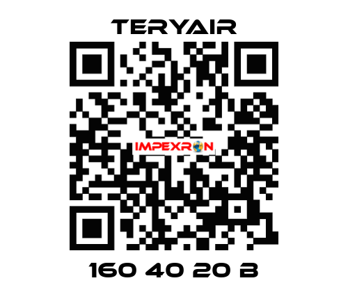 160 40 20 B TERYAIR