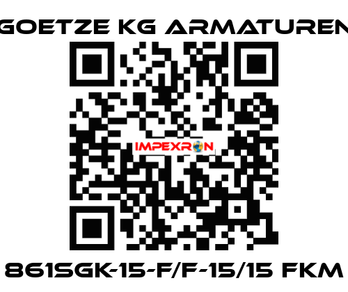 861sGK-15-f/f-15/15 FKM Goetze KG Armaturen