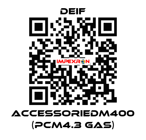 AccessorieDM400 (PCM4.3 GAS) Deif