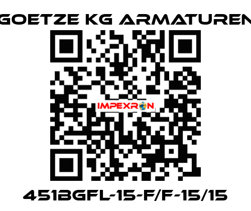 451bGFL-15-f/f-15/15 Goetze KG Armaturen