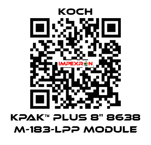 KPAK™ PLUS 8" 8638 M-183-LPP Module KOCH