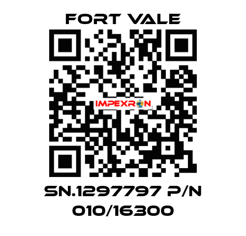 SN.1297797 P/N 010/16300 Fort Vale