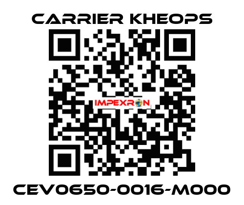 CEV0650-0016-M000 Carrier Kheops