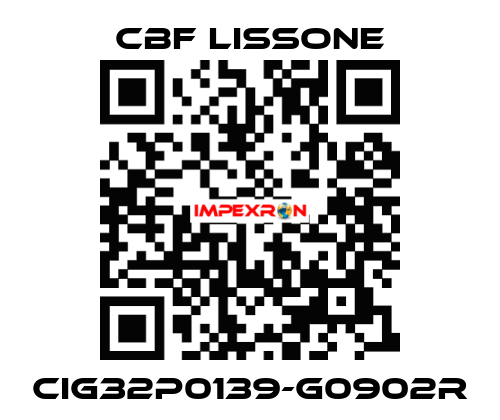 CIG32P0139-G0902R CBF LISSONE