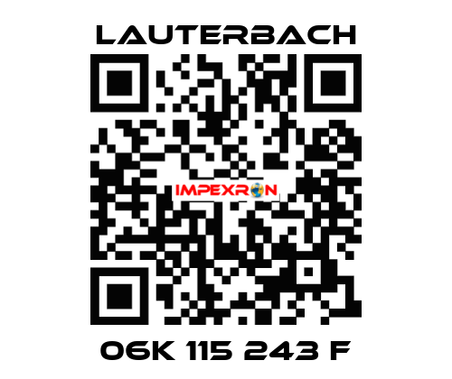 06K 115 243 F Lauterbach