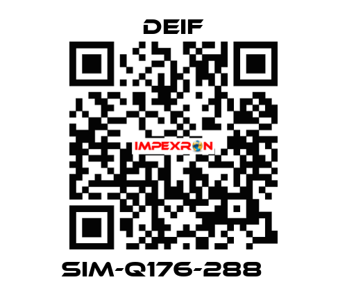  	  SIM-Q176-288В АС Deif