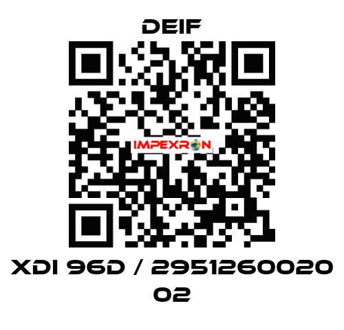 XDi 96D / 2951260020 02 Deif