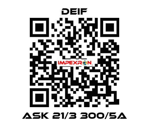 ASK 21/3 300/5A Deif