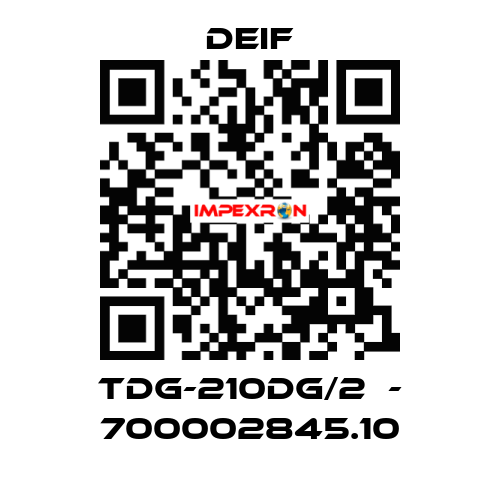 TDG-210DG/2  - 700002845.10 Deif